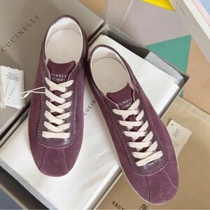 Brunello Cucinelli Plum Sneakers for Women